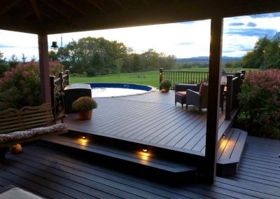 trex deck and pool surround